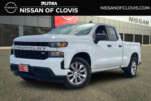 Summit White 2021 Chevrolet Silverado 1500 Custom