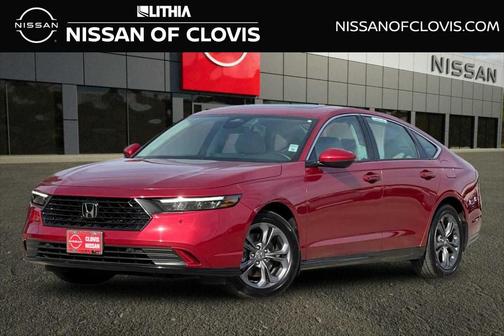 Radiant Red Metallic 2024 Honda Accord Hybrid EX-L