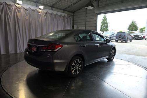 Gray 2015 Honda Civic EX