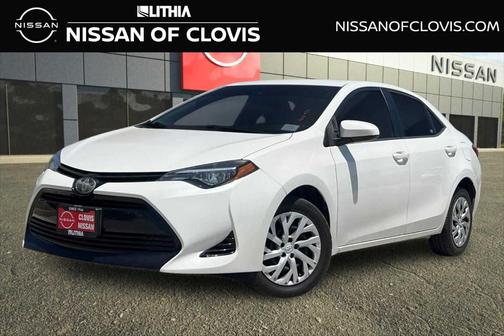 Blizzard Pearl 2018 Toyota Corolla LE