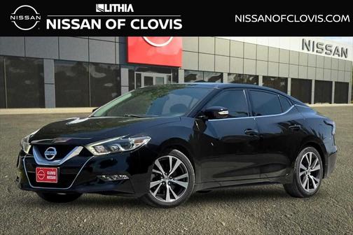 Black 2017 Nissan Maxima 3.5 SL