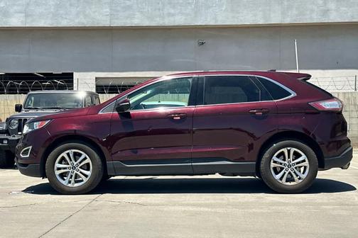 Burgundy Velvet Metallic Tinted Clearcoat 2018 Ford Edge SEL