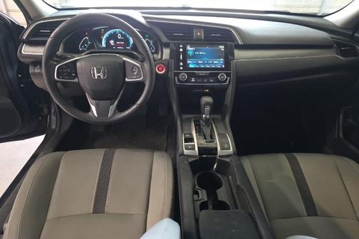 Black 2018 Honda Civic EX
