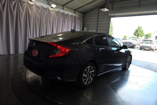 Black 2018 Honda Civic EX