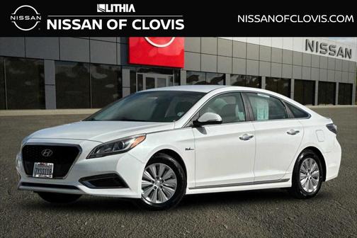 Hyper White 2017 Hyundai SONATA Hybrid SE