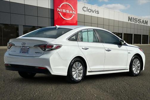 Hyper White 2017 Hyundai SONATA Hybrid SE