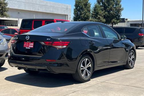 Black 2023 Nissan Sentra SV