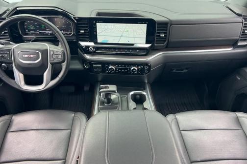 White Frost Tri-Coat 2024 GMC Sierra 1500 SLT