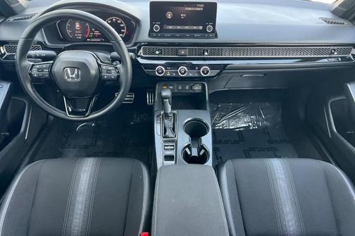 Solar Silver Metallic 2025 Honda Civic Sport