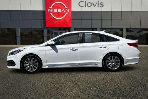 Quartz White Pearl 2017 Hyundai SONATA Sport