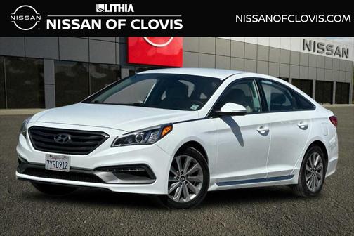 Quartz White Pearl 2017 Hyundai SONATA Sport
