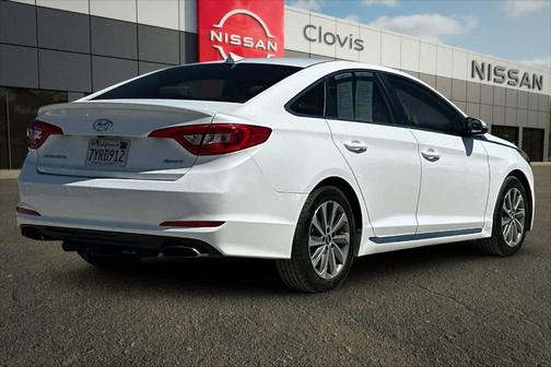 Quartz White Pearl 2017 Hyundai SONATA Sport