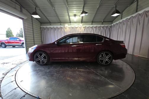 Red 2017 Honda Accord Sport