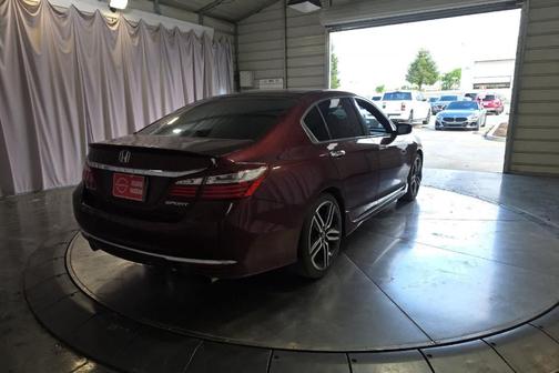 Red 2017 Honda Accord Sport