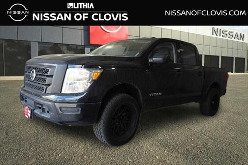 Black 2021 Nissan Titan S