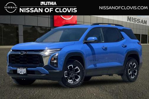 Reef Blue Metallic 2025 Chevrolet Equinox ACTIV