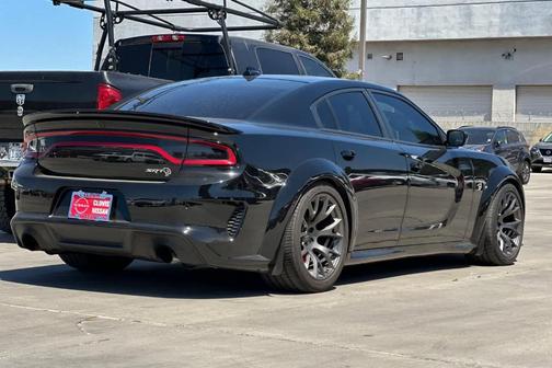 Pitch Black Clearcoat 2020 Dodge Charger SRT Hellcat