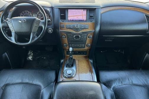 Moonlight White 2012 INFINITI QX56 Base