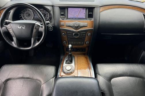 Moonlight White 2012 INFINITI QX56 Base