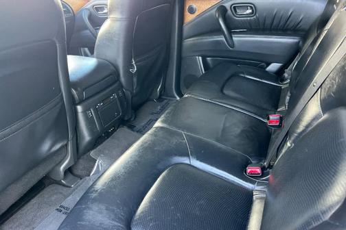 Moonlight White 2012 INFINITI QX56 Base