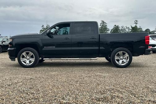Black 2018 Chevrolet Silverado 1500 Custom
