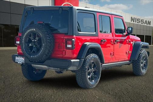 Firecracker Red Clearcoat 2020 Jeep Wrangler Unlimited Willys
