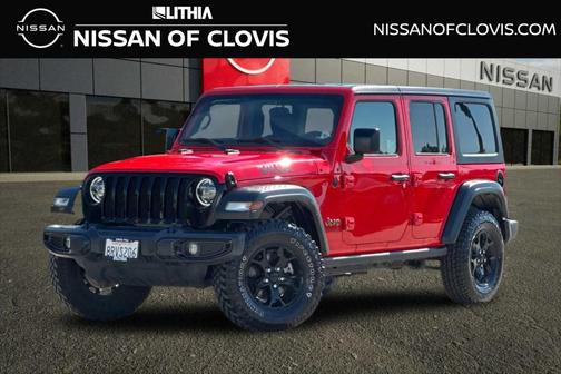 Firecracker Red Clearcoat 2020 Jeep Wrangler Unlimited Willys