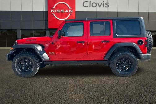 Firecracker Red Clearcoat 2020 Jeep Wrangler Unlimited Willys