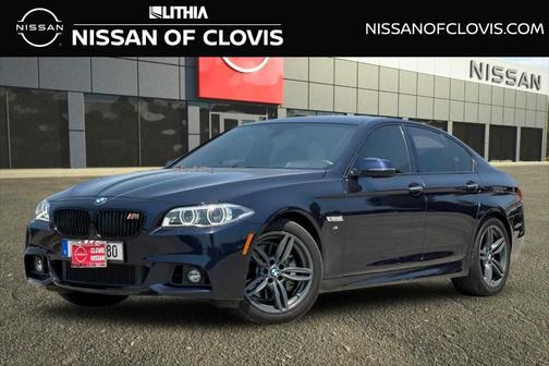 Blue 2014 BMW 535 i