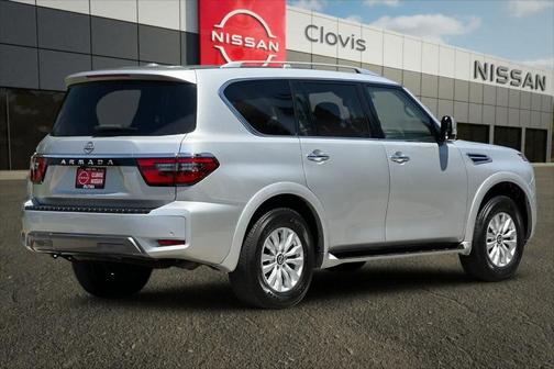 Brilliant Silver Metallic 2024 Nissan Armada SV