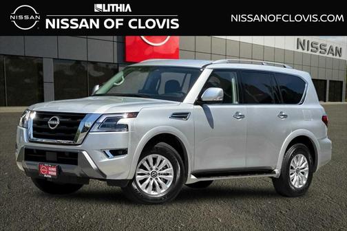 Brilliant Silver Metallic 2024 Nissan Armada SV