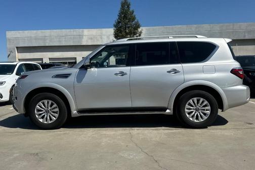 Brilliant Silver Metallic 2024 Nissan Armada SV