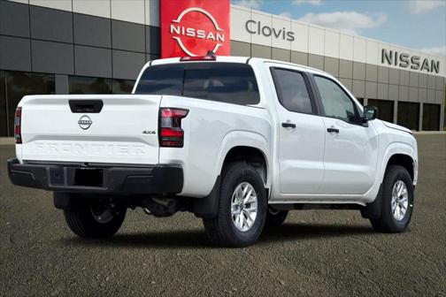 Glacier White 2026 Nissan Frontier S