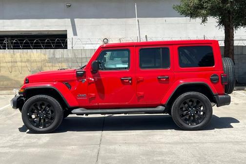 Firecracker Red Clearcoat 2025 Jeep Wrangler 4xe Sahara