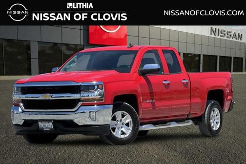 Red 2017 Chevrolet Silverado 1500 1LT