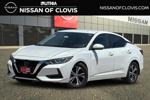 Aspen White 2020 Nissan Sentra SV