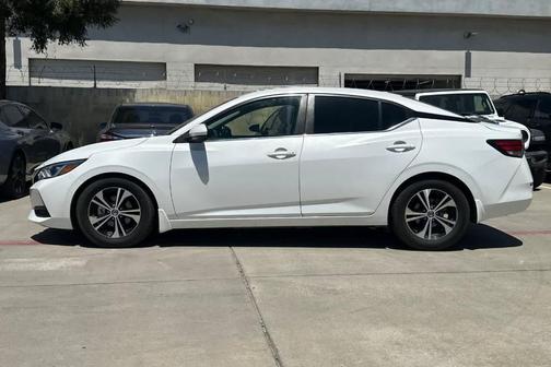 Aspen White 2020 Nissan Sentra SV