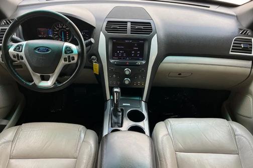 White Platinum Tri-Coat Metallic 2013 Ford Explorer XLT
