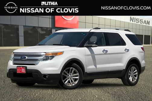 White Platinum Tri-Coat Metallic 2013 Ford Explorer XLT