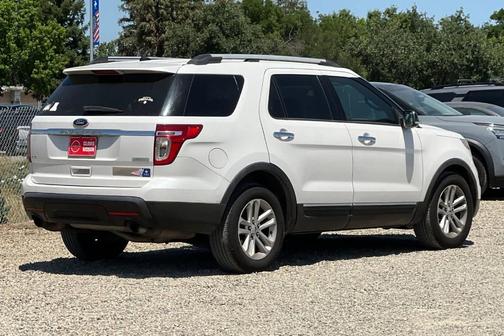 White Platinum Tri-Coat Metallic 2013 Ford Explorer XLT
