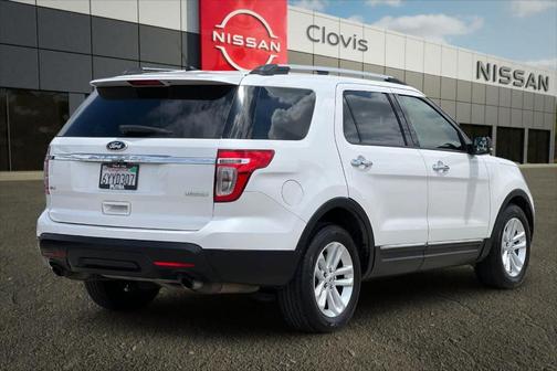 White Platinum Tri-Coat Metallic 2013 Ford Explorer XLT