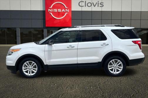 White Platinum Tri-Coat Metallic 2013 Ford Explorer XLT