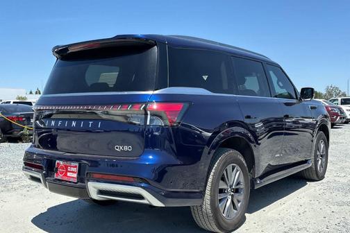 Grand Blue 2025 INFINITI QX80 PURE