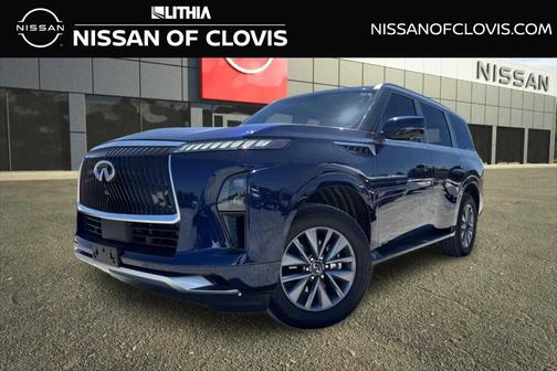 Grand Blue 2025 INFINITI QX80 PURE