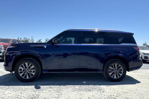 Grand Blue 2025 INFINITI QX80 PURE