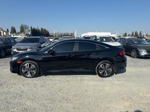 Black 2016 Honda Civic EX-T