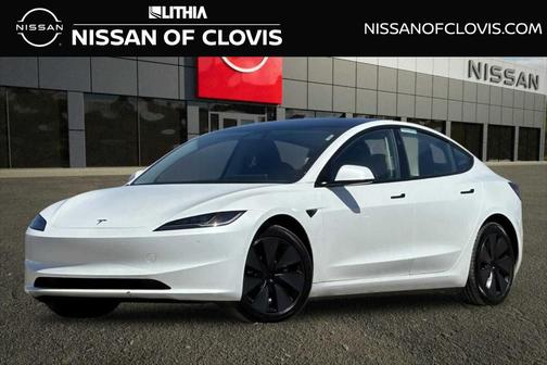 Pearl White Multi 2025 Tesla Model 3 Long Range