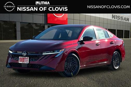 Scarlet Ember 2026 Nissan Sentra SV