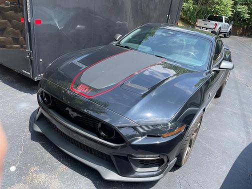 Black 2023 Ford Mustang Mach 1