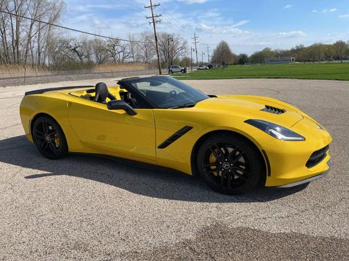 Yellow 2015 Chevrolet Corvette Stingray Z51
